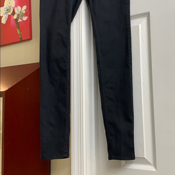 Like New H & M Black Skinny Stretchable Pants - Picture 4 of 6